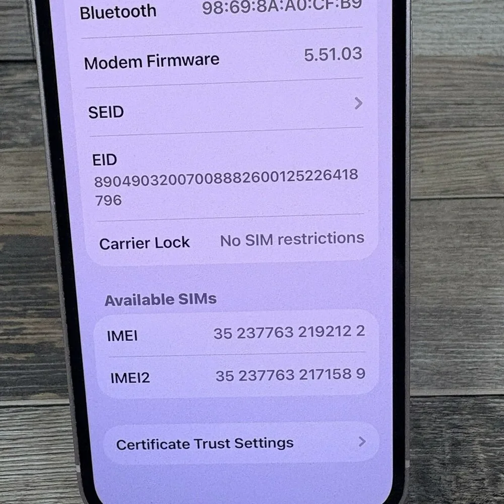 Factory Unlocked Apple iPhone 13 Mini 256 GB PINK  81% Battery Maximum Capacity